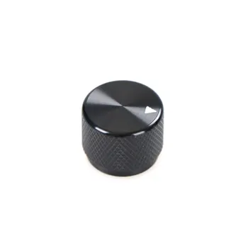

1Pcs Potentiometer Knob Audio Volume Knob Encoder Knob 20*15.5 Black Aluminum Alloy Potentiometer Knob High Quality