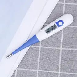 1 шт. мягкий электронный ЖК-цифровой Детский термометр для взрослых детей медицинская высокая температура тела дети головы температура