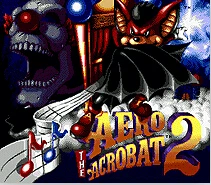 

Aero The Acro Bat 2 Game Cartridge Newest 16 bit Game Card For Sega Mega Drive / Genesis System