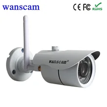 Hot Wanscam HW 0043 720P Waterpoof outdoor bullet wireless wifi cctv camera IP Camera Wireless support