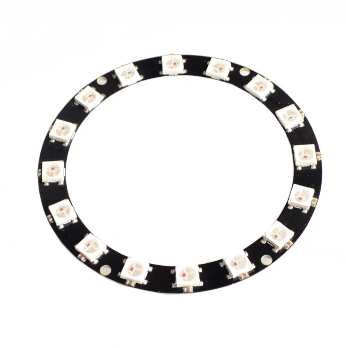 

16 Bits 16 X WS2812 5050 RGB LED Ring Lamp Light with Integrated Drivers