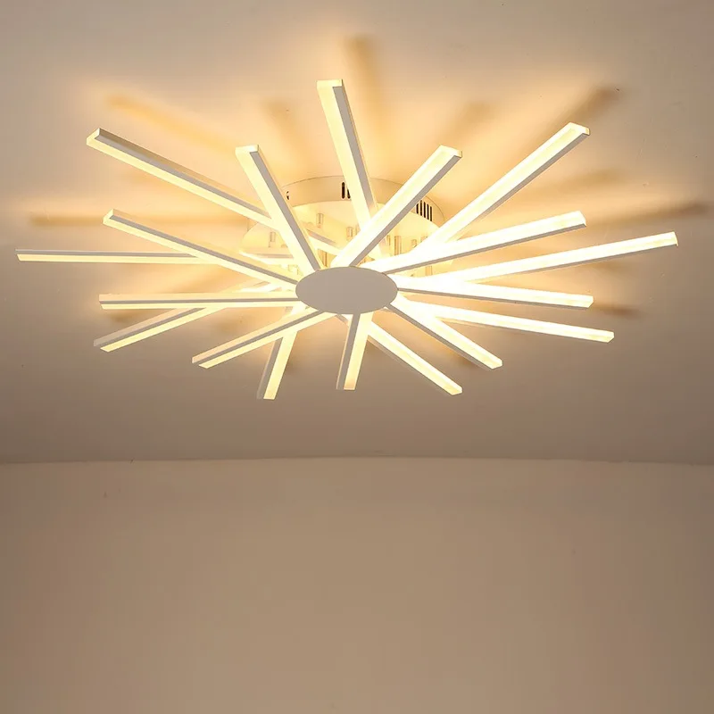

New Arrival Modern led ceiling chandelier lights for living room bedroom dining Study room Aluminum led Chandelier lamp fixtures