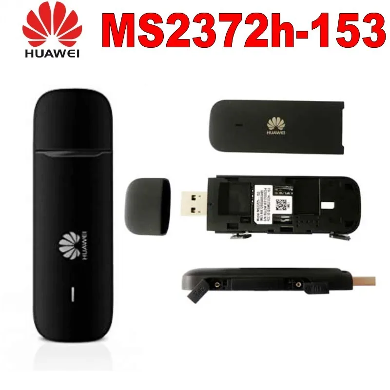 Dongle com Antena Desbloqueado Huawei Lte Usb 150mbps Datacard Vara Ms2372 Ms2372h-153 4g 5 Computador e Escritório