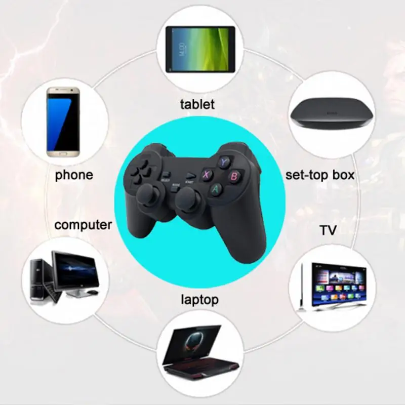 Best Price Cheap 5g1BJ Cewaal Hot 2.4G Wireless Gamepad PC For PS3 TV Box Joystick 2.4G Joypad Game Controller Remote For Xiaomi Android