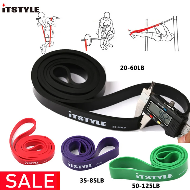 

41" Resistance Bands Natural Latex rubber Expander Power CrossFit 208CM Yoga Rubber Loop Band