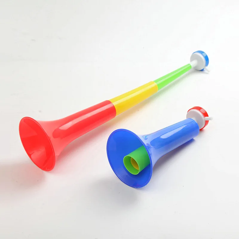 Высокое качество Большой Пластик труба Футбол поклонников игры Рог бар игровые реквизиты детская игрушечный музыкальный инструмент