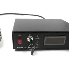 520nm 2 Вт Видимый зеленый луч Мощность Регулируемый лазерный модуль позиционирования лампы лазерный модуль+ цифровой Дисплей Регулируемый Мощность