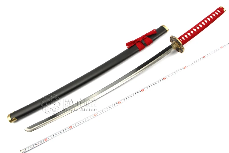 Аниме «Серебряная Душа» Gintama Yagyuu kyubee Yagyu Kyubei Косплей реквизитные мечи оружие Хэллоуин вечерние карнавал деревянная бутафория