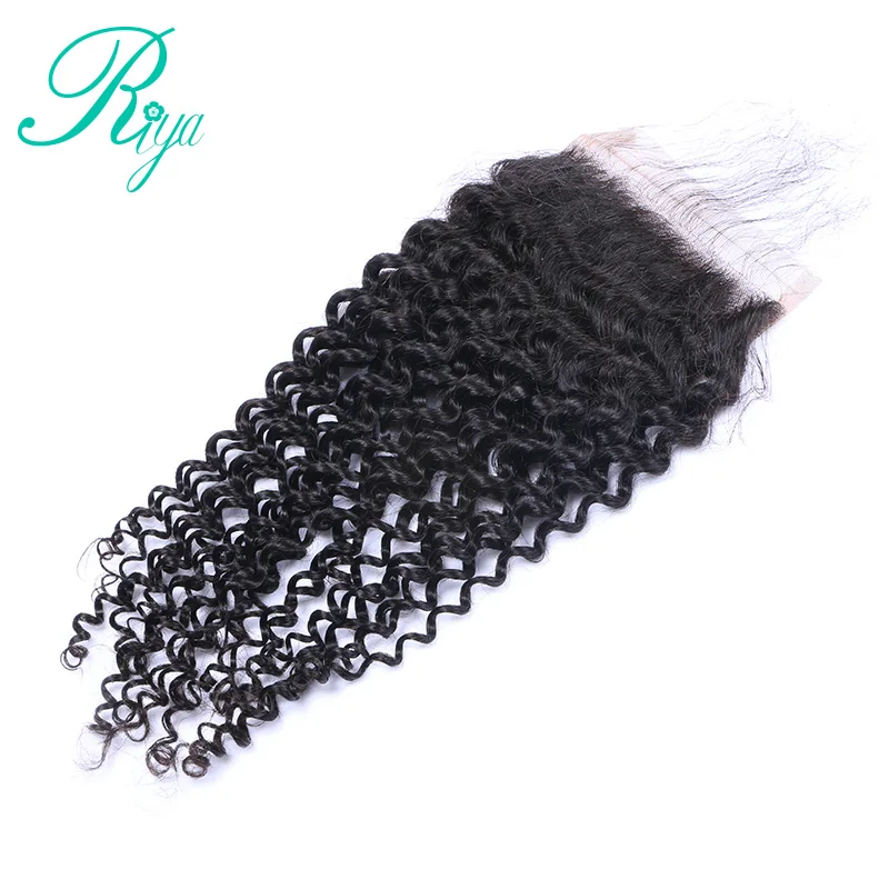 7 kinky curly bundles with 13X4 lace frontal closure  (3)