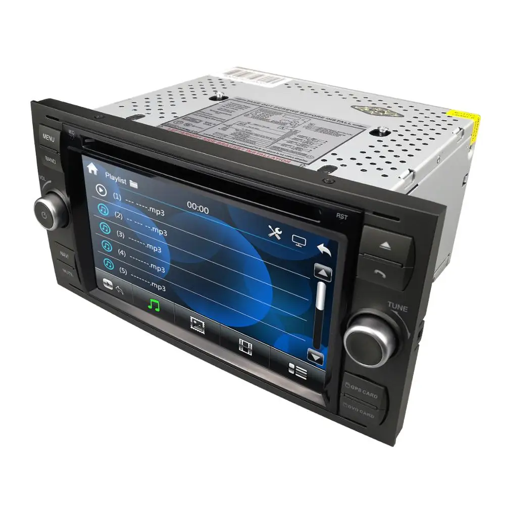 Flash Deal HIZPO 7" Car DVD Player For Ford Focus/Mondeo/Transit/C-MAX/Fiest GPS Navigation Radio DAB+ Steel wheel control Camera DVR OBD2 4