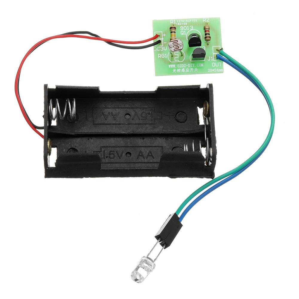 

NEW Intelligent Light Control Sensor Switch Module Light Sensor LED Night Light Kit Assembled