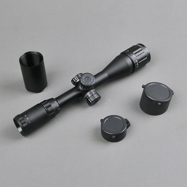 BSA OPTICS 4-16x44 ST mira óptica táctica verde rojo iluminado rifle de caza rifle de alcance para francotirador Airsoft pistolas de aire - Imagen 2