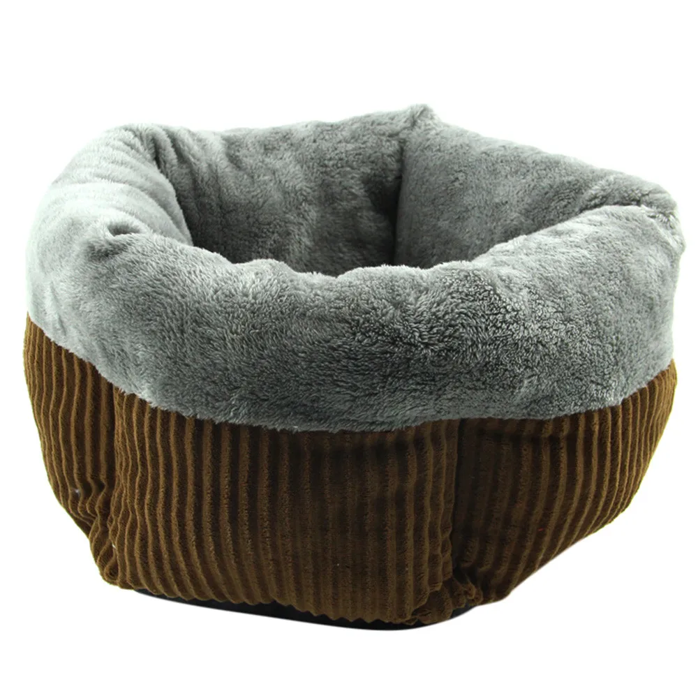 

Transer Fashion Dog Bed Kennel Small Cat Pet Puppy Round Bed House Soft Warm Pad Nest Hondenmand 18 Dec27