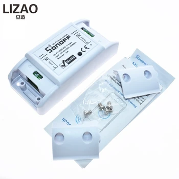 

Itead Sonoff Smart Wifi Switch DIY Smart Wireless Remote Switch Domotica Wifi Light Switch Smart Home Controller Work with Alexa