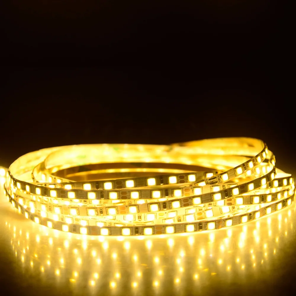 Новинка 7 цветов узкая сторона 5 мм Светодиодная лента светильник 2835 SMD гибкая