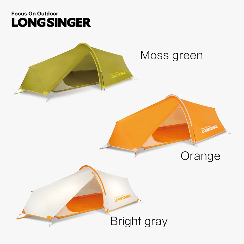 Палатка Longsinger из алюминия с силиконовым покрытием на одного человека