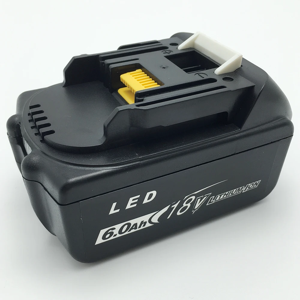 Замена 18V 5 0 mAh 6 литиевые электроинструменты батарея светодиодный дисплей