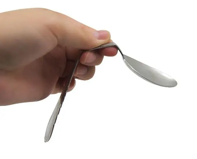 

1 Set Perfect Magic Bend Spoon Mind Bend Children Toy Magic Trick Spoon Bending