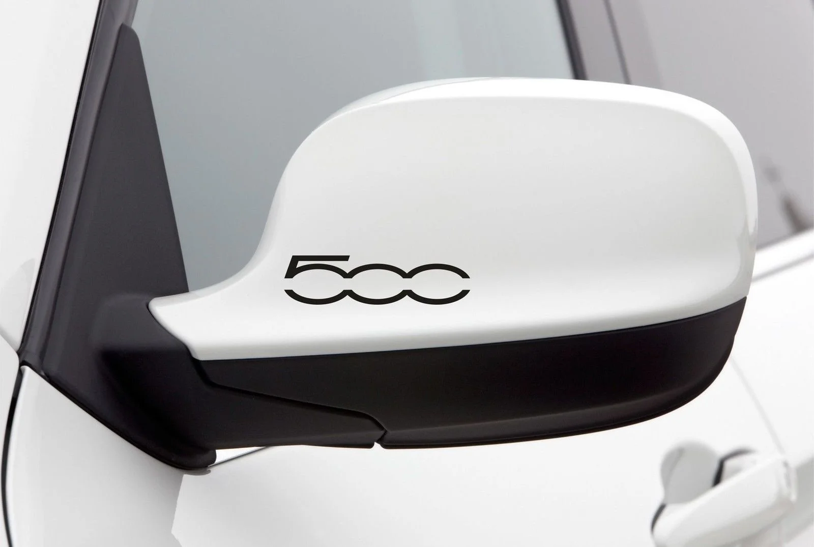 Для крыла зеркальные наклейки подходит для Fiat 500 виниловые (4 шт.) AL1 | Автомобили и