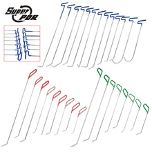 30 шт. Super PDR Крюк комплект paintless дент ремонт градом удаления набор инструментов