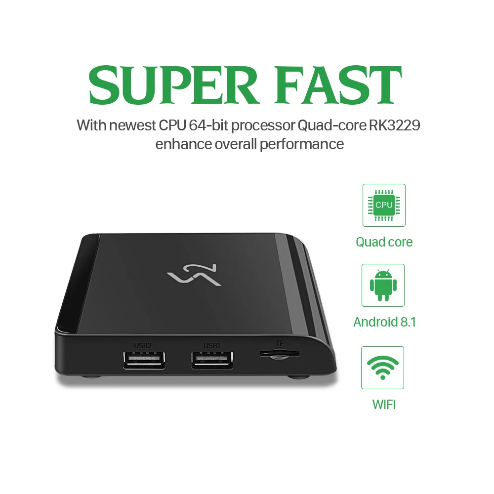 Leadcool S2 Android 8.1 TV Box IPTV France 1 Year QHDTV IPTV Subscription RK3229 2.4G Wifi French Belgium Dutch Arabic IP TV    