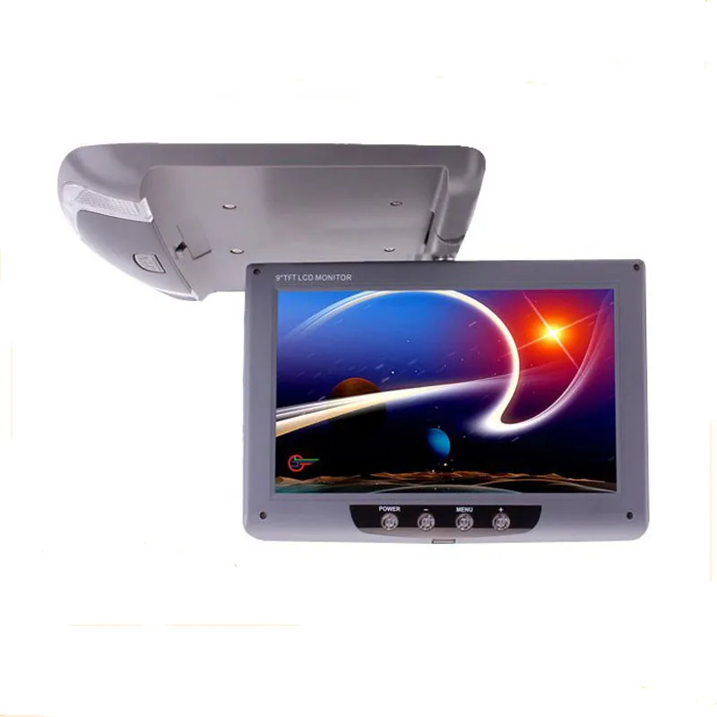 2015 Brand New Factory Price 9&quot inch Superthin Roof Mount LCD Car Monitor with LED Indicators Free Shipping | Автомобили и