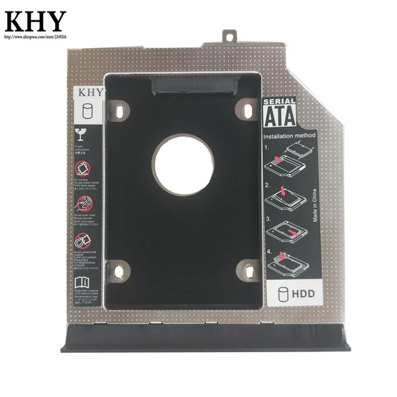 

New 2nd HDD Caddy 9.0mm SATA3.0 SSD HDD Bracket sets for Asus A555 F555 F554 VM590 VM590Z W519L X555 FL5600 FL5800