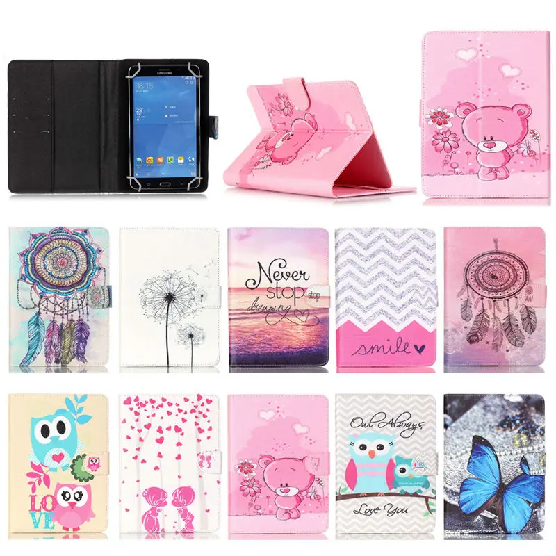 

7.0 inch Universal Tablet Case cover For Prestigio MultiPad Wize 3017 3G 7 inch PU Leather Cases For Lenovo Tab A7-30 S4A92D