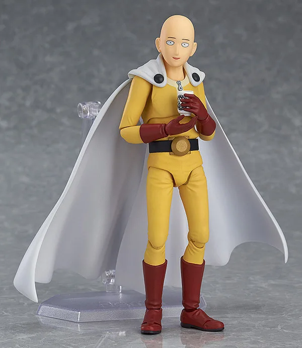

Anime One Punch Man Figma 310 Saitama teacher Bald head PVC Movable Action Figure Collectible Model Toys Birthday Gift 14cm