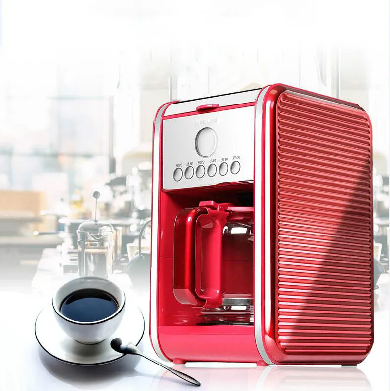 

Home Commercial Coffee Machine American Style TSK-1987B Drip Type Semi-automatic Reservation Insulation A Key To Clean
