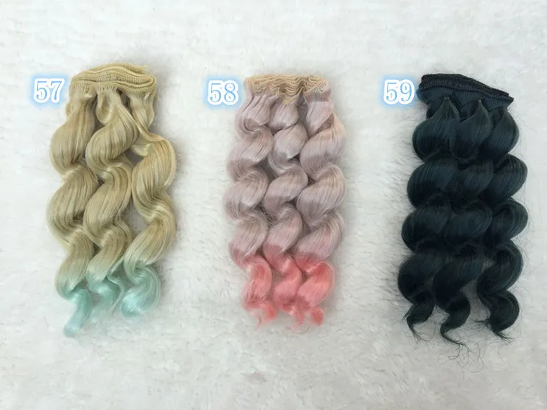 Горячие Толстые 15 см * 100 Парики BJD Ye Luoli SD DIY кукольные парики Высокая температура