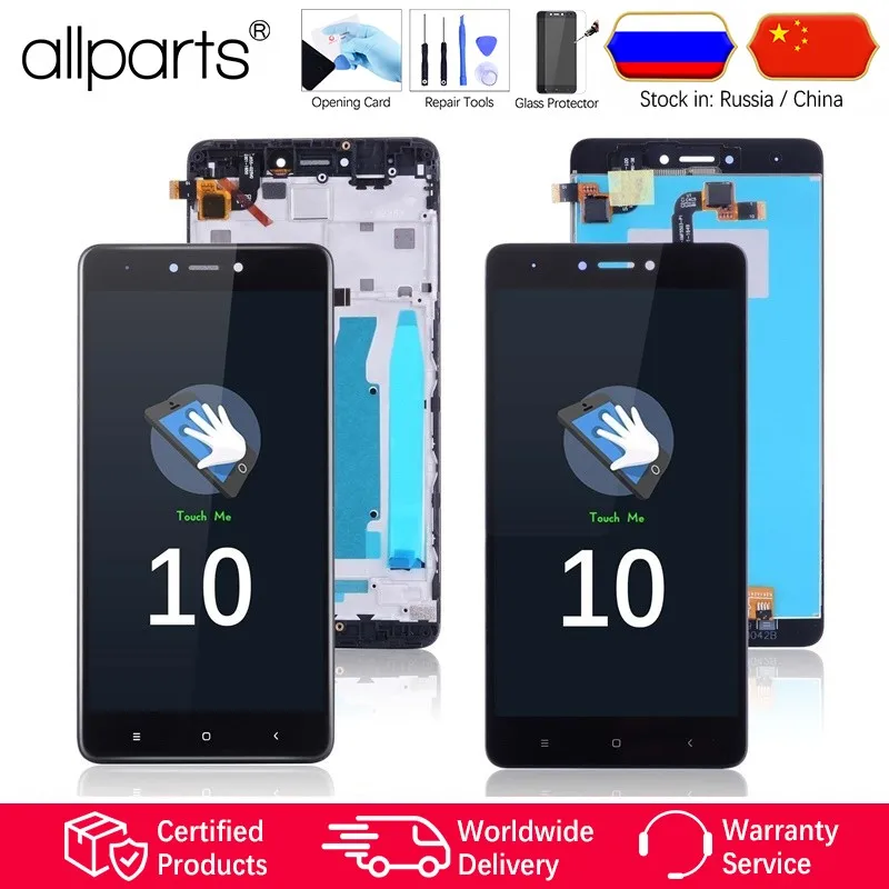 

Snapdragon 625 Original Display For XIAOMI Redmi Note 4X LCD Touch Screen With Frame For Redmi Note 4X Global LCD Display Parts