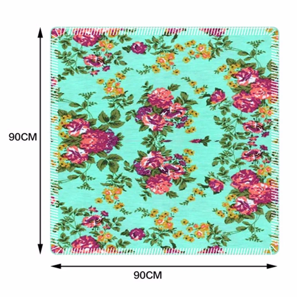 Newborn Receiving Blankets Cotton Warm Blanket Flower Headband Sets Photography Props Baby Swaddle Bedding Suit Baby Accessories (2)