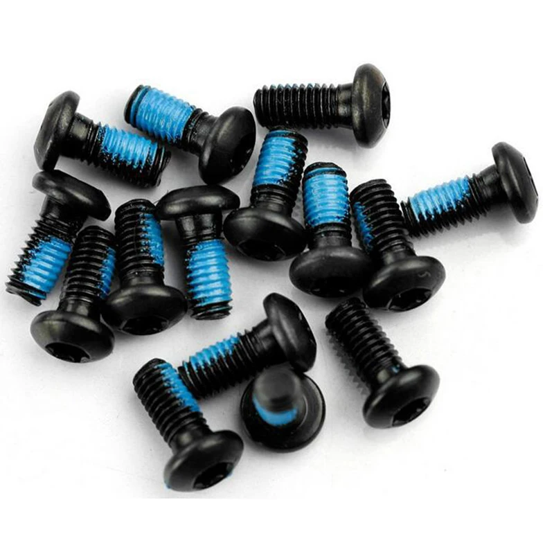 12pcs T25 Mountain Bike Brake Rotor Bolts MTB Cycling M5*0.8P Screws
