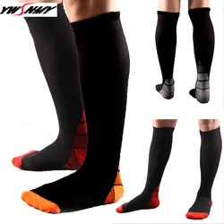 Компрессионные носки для мужчин и женщин Градуированные подходят для шин сплайнтов полета путешествия и Boost Stamina циркуляции