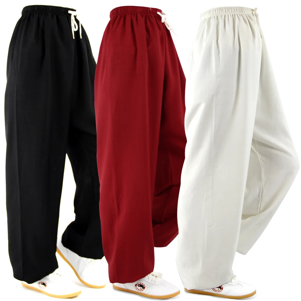 2019 Nieuwe Fluid Tai Chi Broek Martialarts Broek Plus Size Losse