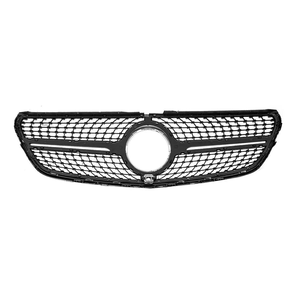  W447 Diamond Grill Mesh Car Front Bumper Grille Grill With Camera For Mercedes For Benz V Class W44