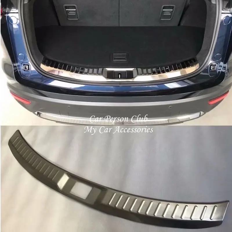 

For Mazda CX9 CX-9 2016 2017 2018 Rear Guard Bumper Door Sill Plate Strips Cover Protector Trims Stainless Car-Styling Accessory