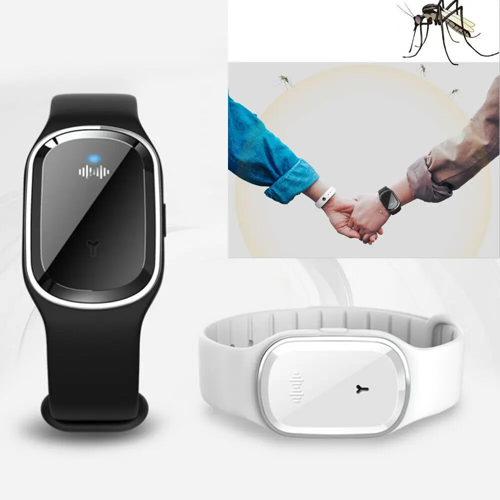 2019  Bracelets Repellent Wristband Portable Watch Ultrasonic Mosquito Intelligent