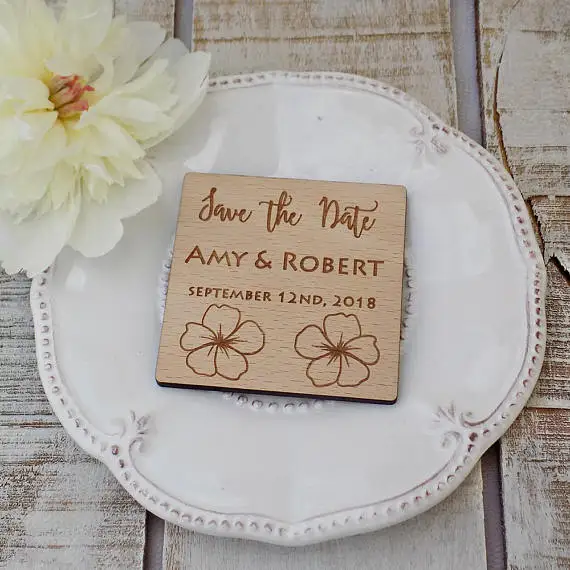  Flower Wedding Magnet Flower Wedding Favor Flower Save The Date Save The Date Magnet Flower Wedding - 32829815139