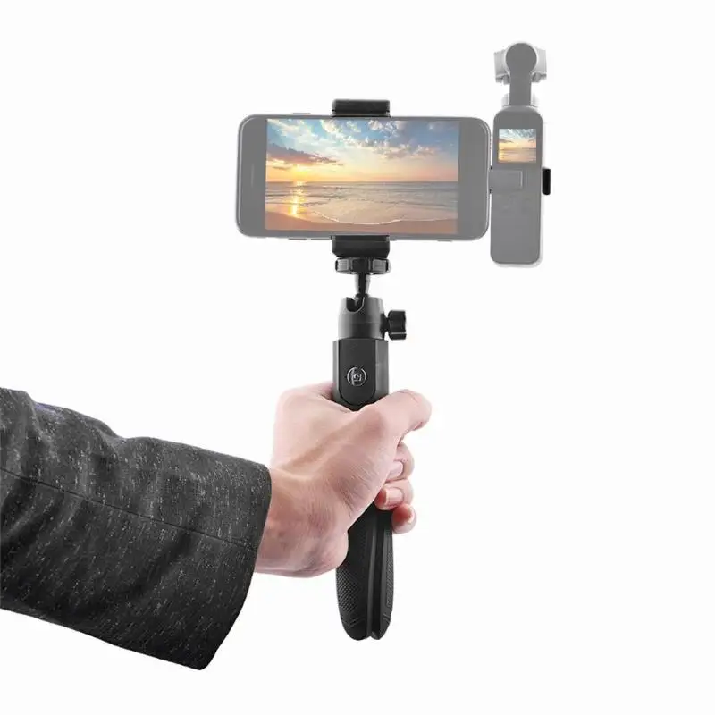 Автоспуск Bluetooth штатив+ кронштейн+ держатель для телефона для DJI OSMO Карманный ручной карданный подвес для Apple Phone/