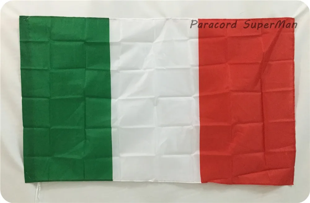 Флаг баннер с флагом Италии 3*5 футов висячий государственный флаг Италии полиэстер напечатанный 90*150 см большой флаг для Кубка мира