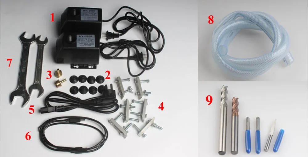 3040 cnc packing list