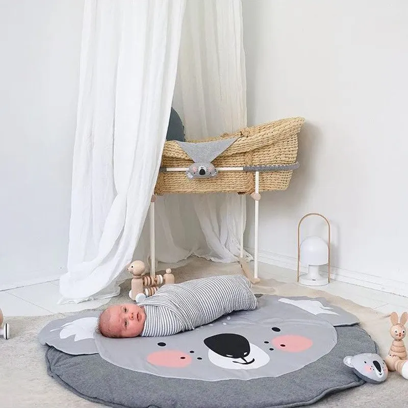 2017 Baby Play mat Sleep 100 Cotton game pad The Koala Crawling mat Of children room