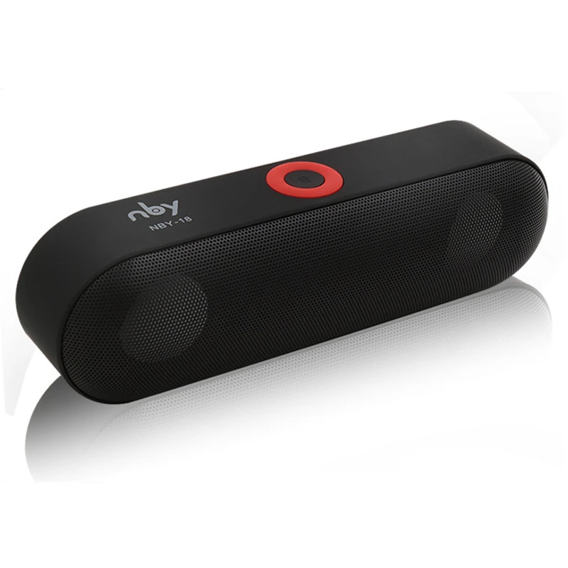 Мини динамик NBY 18 Blutooth 3D объемный стерео сабвуфер HIFI беспроводные портативные