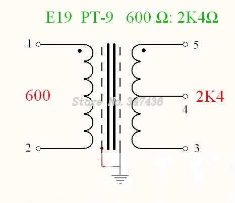 Isolamento de Permalloy: Pt-10 do Isolamento do Sinal Transformador Audio 600600do 2k4 2 Cheap isolation transformer