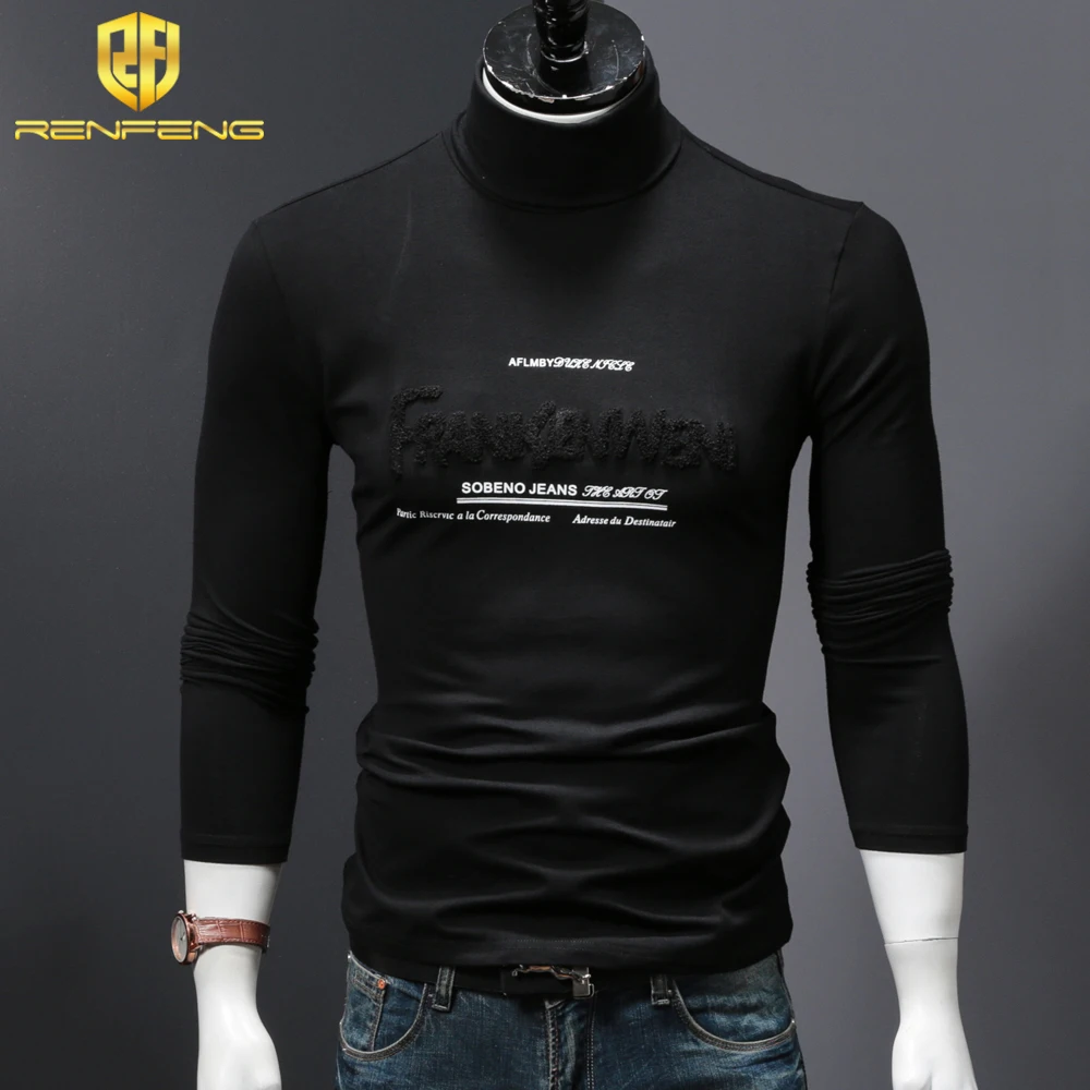 long sleeve top for men underwear warm shirt 2018 t shirts winter thermal clothing christmas jumper undershirts pullover mens (6)