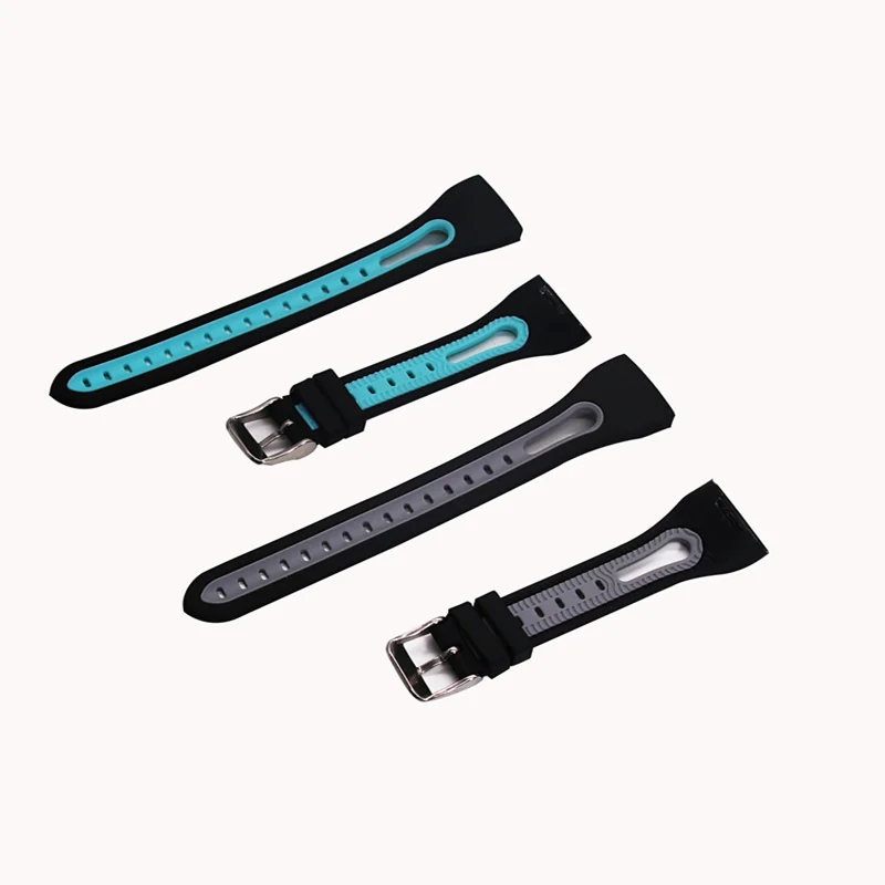 KINGBEIKE 7 Colors Sport Silicone Watch Band For Fitbit Charge 3 Replacement Watchbands Both-Colors Wristwatch Bracelet Strap