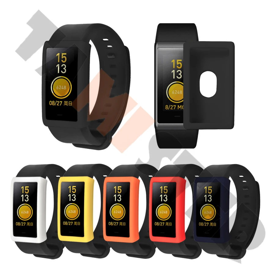 Защитный чехол для Xiaomi Huami Amazfit Cor Midong Band Силиконовый мягкий смарт браслет