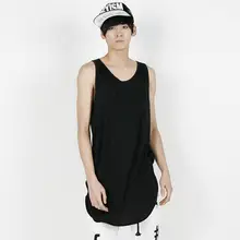 Новая Корейская версия мужской жилет без рукавов в стиле хип-хоп одежда для сцены/S-3XL